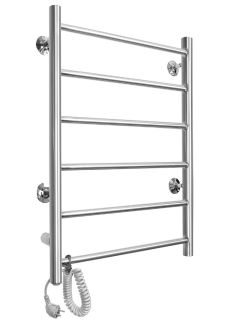 Полотенцесушитель электрический Domoterm Аврора DMT 109-6 50x71 EK L хром